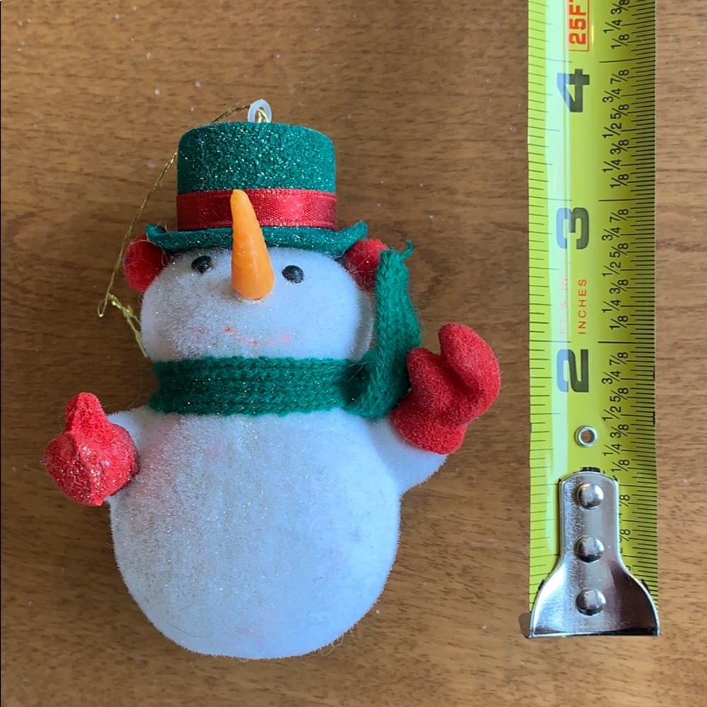 7-piece assorted snowman ornaments - Picture 9 of 9
